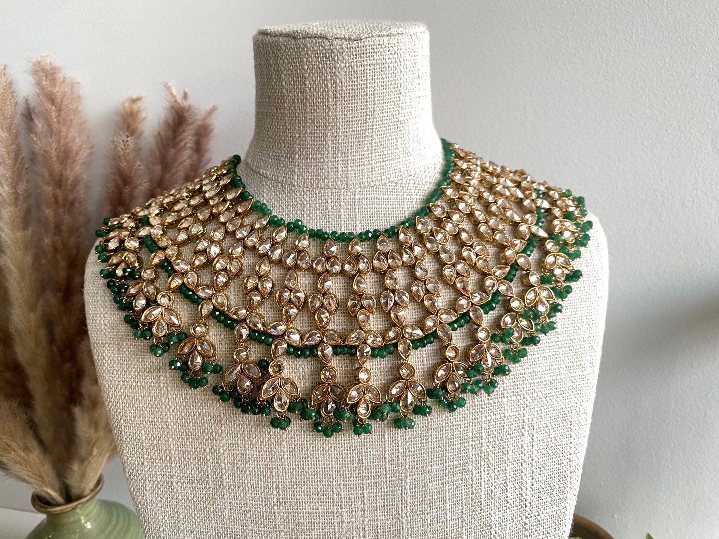 Hira Necklace - Green