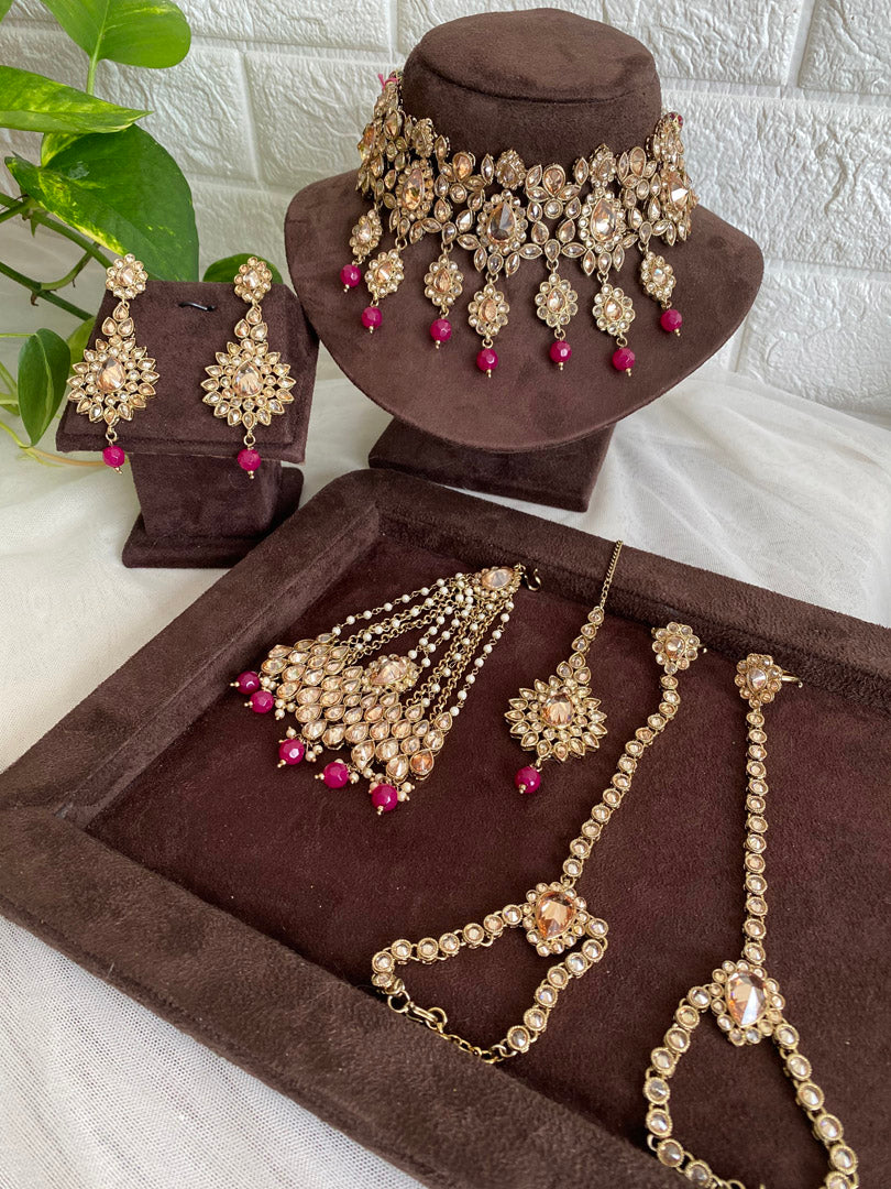 Anika Choker Set - Gold